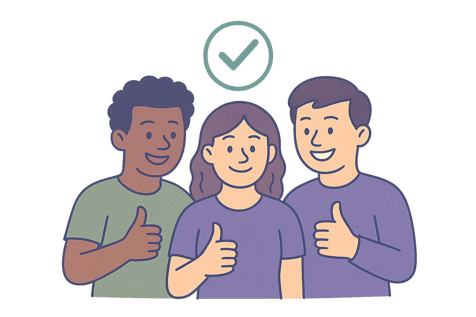 Happy travelers community